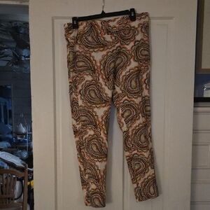 Cooper & Ella Multicolor Paisley Pants